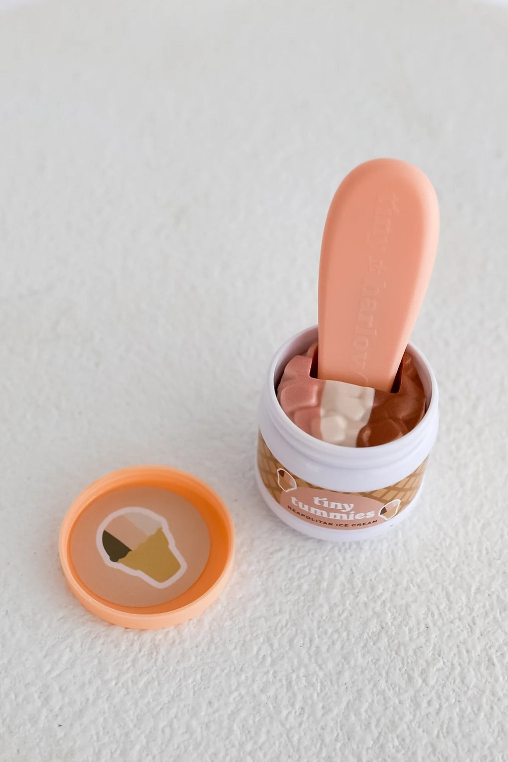 Neapolitan Icecream Jar and Spoon Set