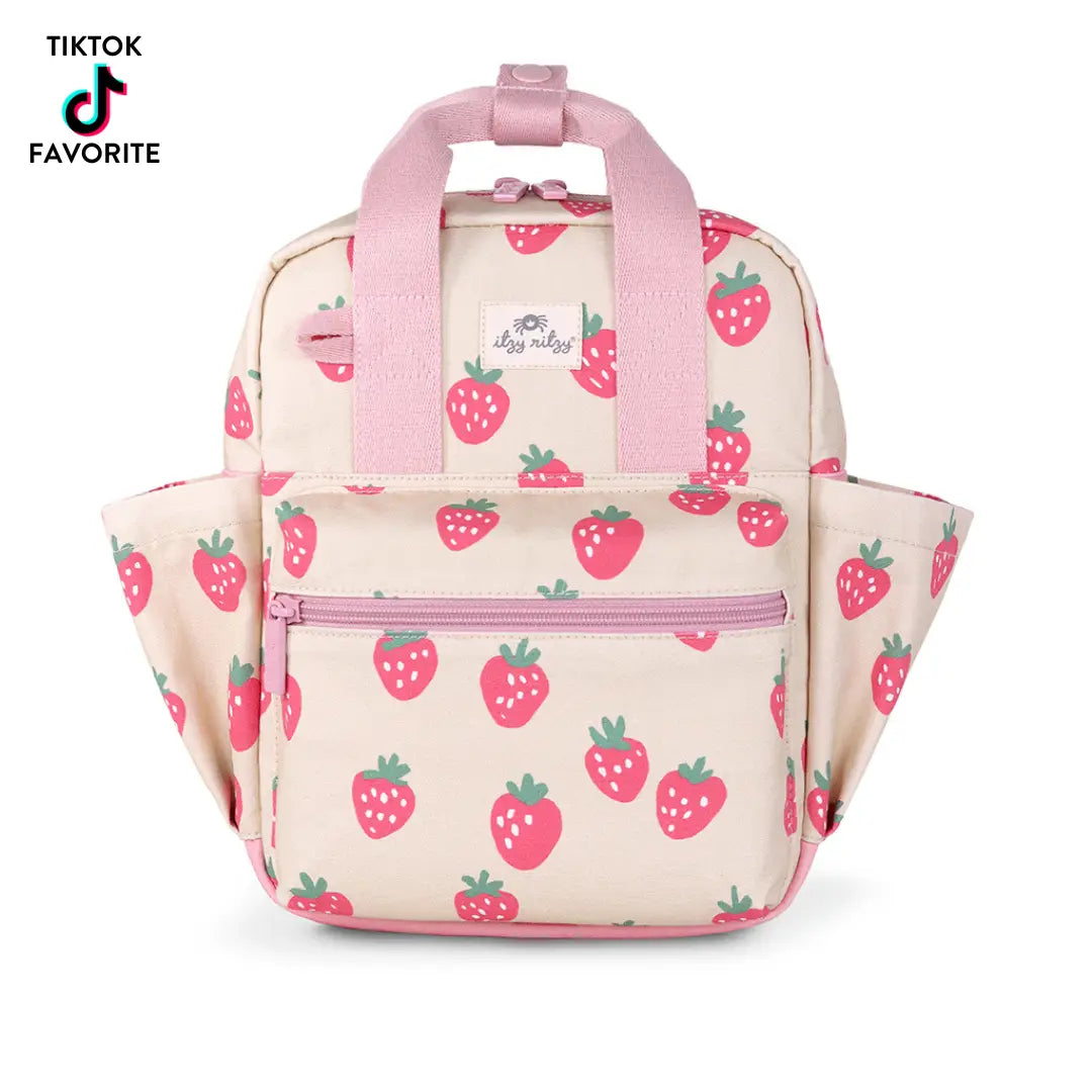 Itzy Bitzy Backpack | Strawberries & Cream