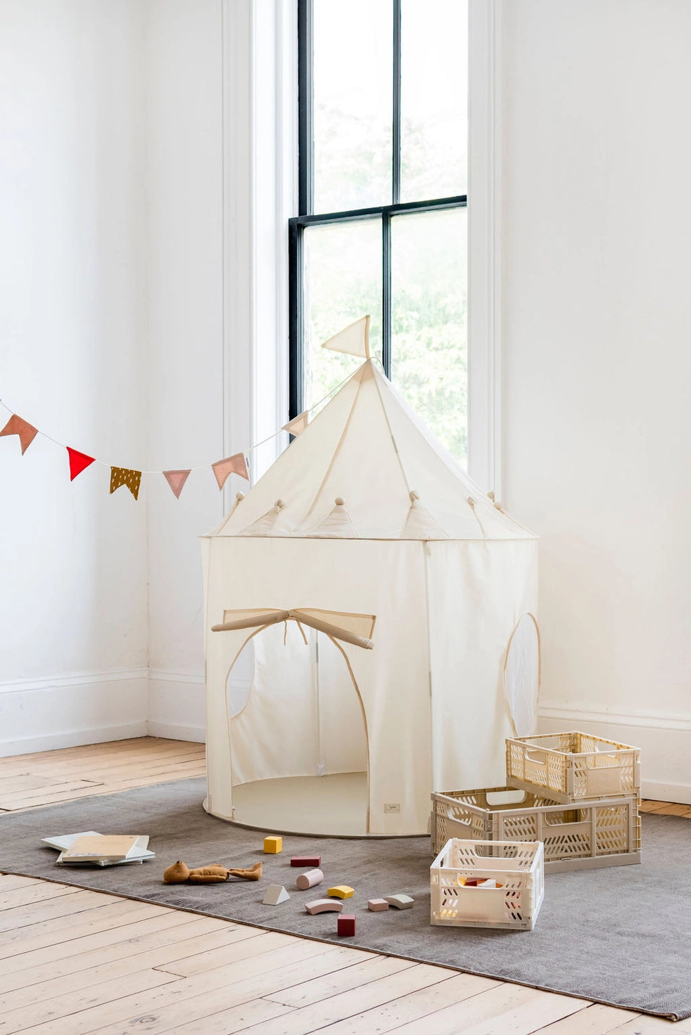 Play Tent Castle | Beige