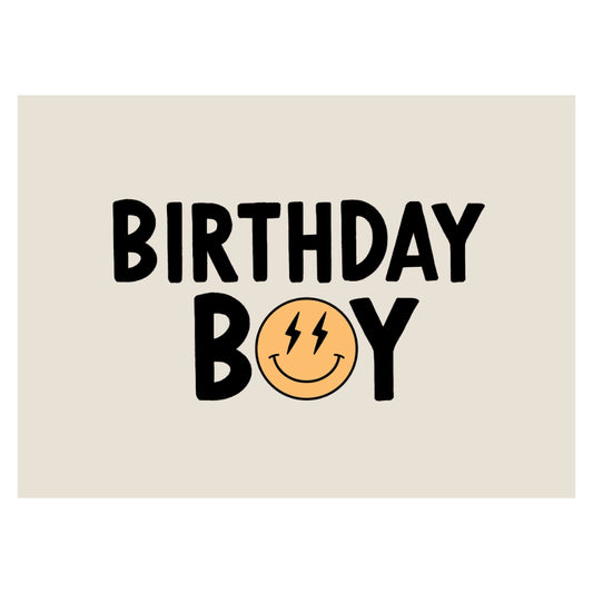 Birthday Boy Banner