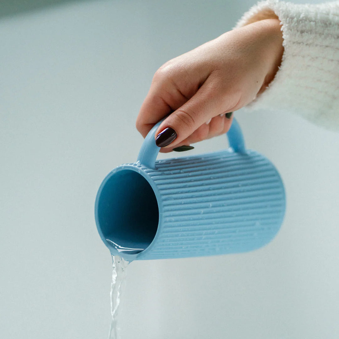 Pour & More Bath Rinser | Sky