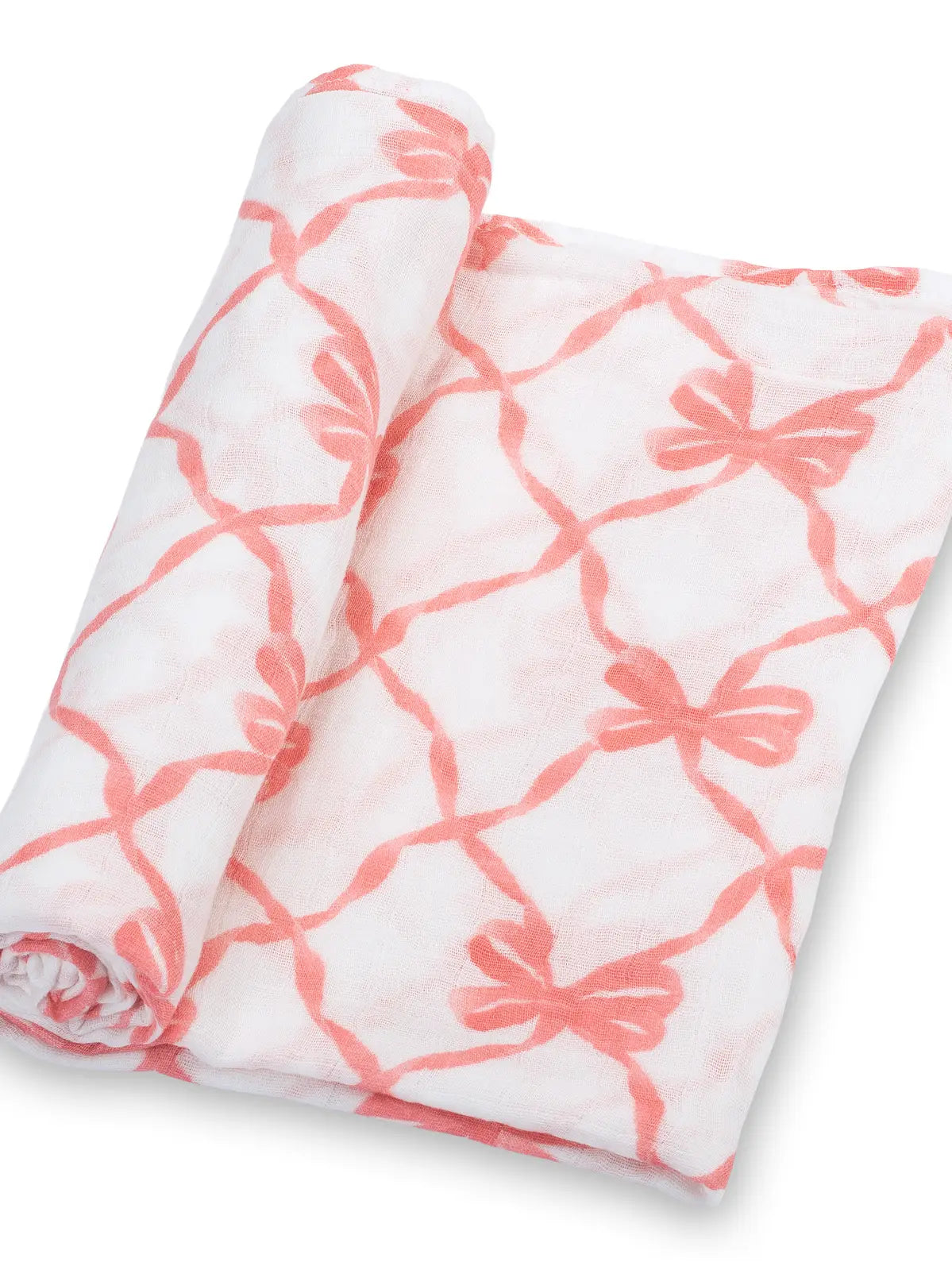 Bows Muslin Swaddle