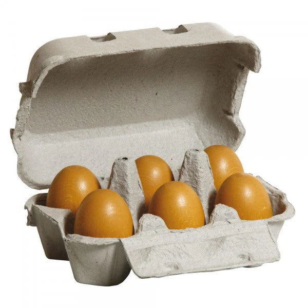 Brown Wooden Eggs