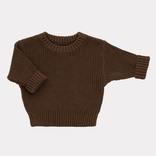 Brown Knit Sweater