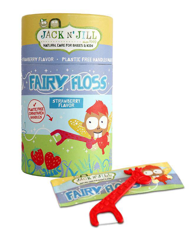 Fairy Floss Dental Flossers - 30 pack