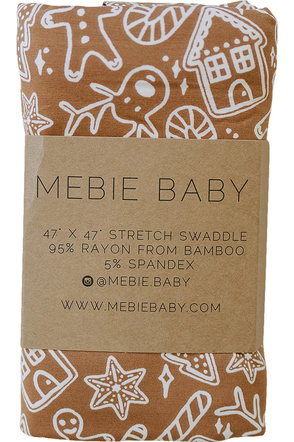 Gingerbread Stretch Swaddle