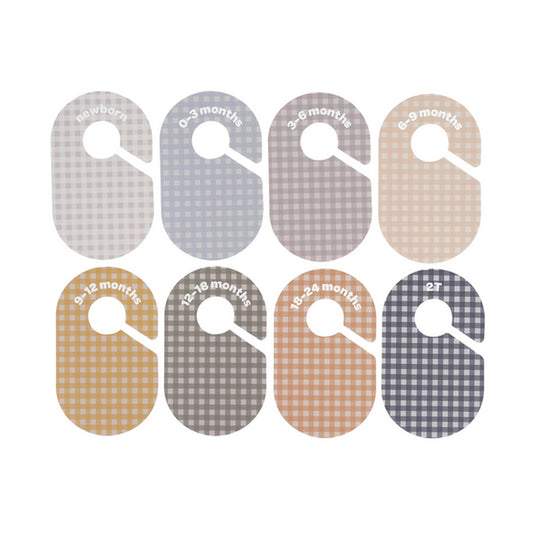 Baby Closet Dividers | Gingham
