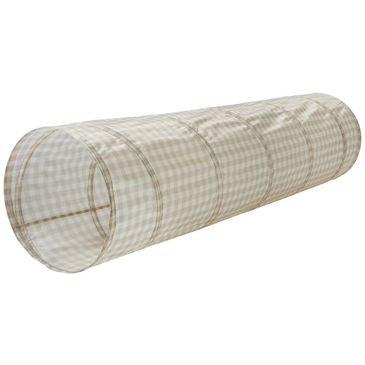 Play Tunnel | Gingham Beige