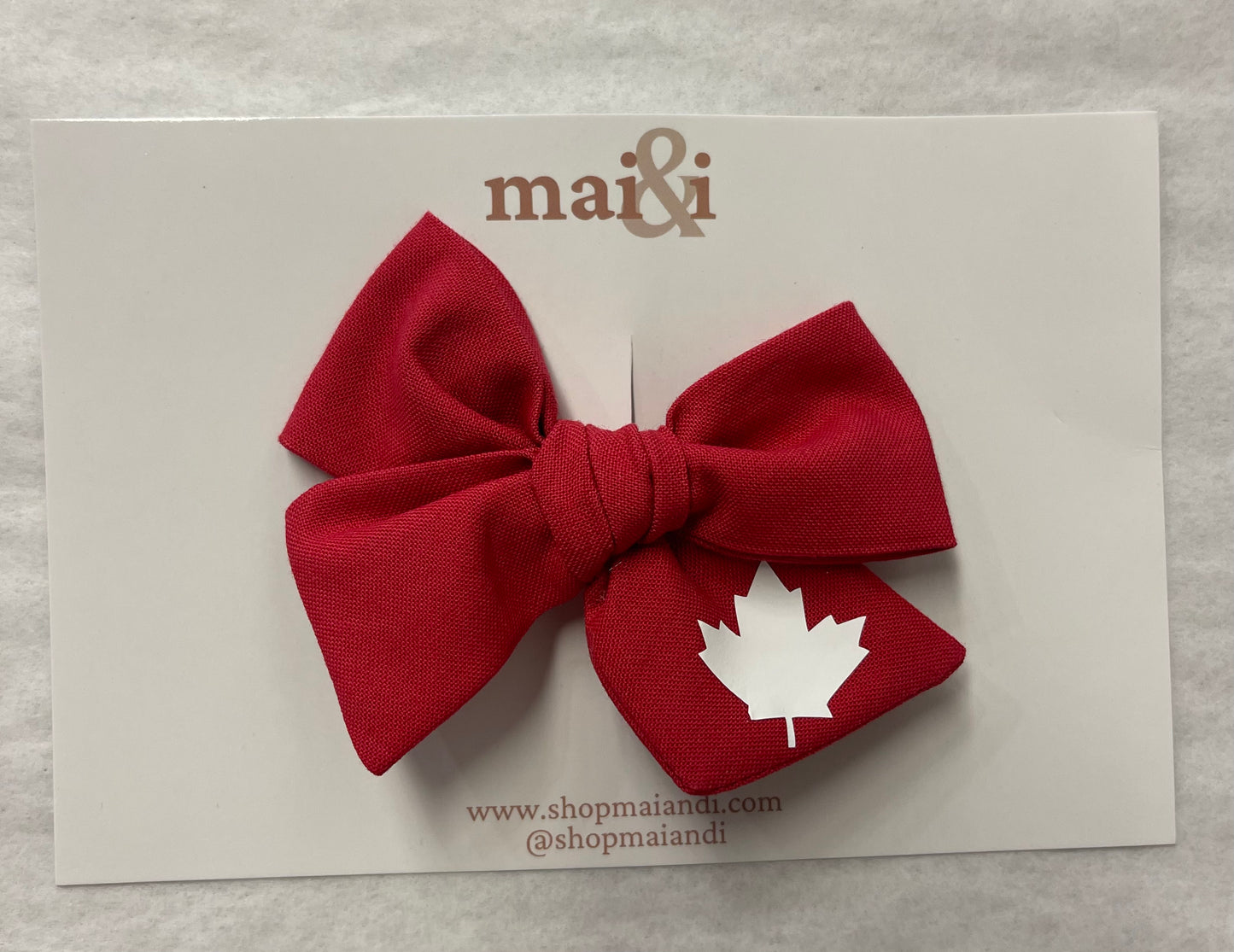 Canada Day Bow | Red