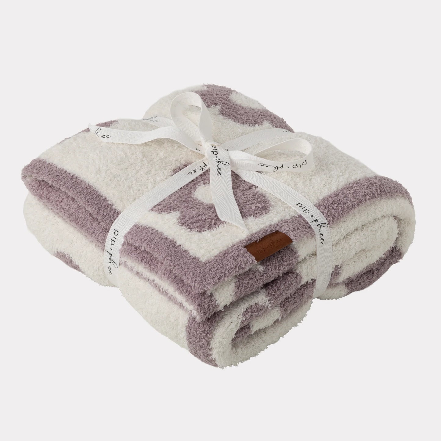 Plush Blanket 30" x 40" | Lilac Flower