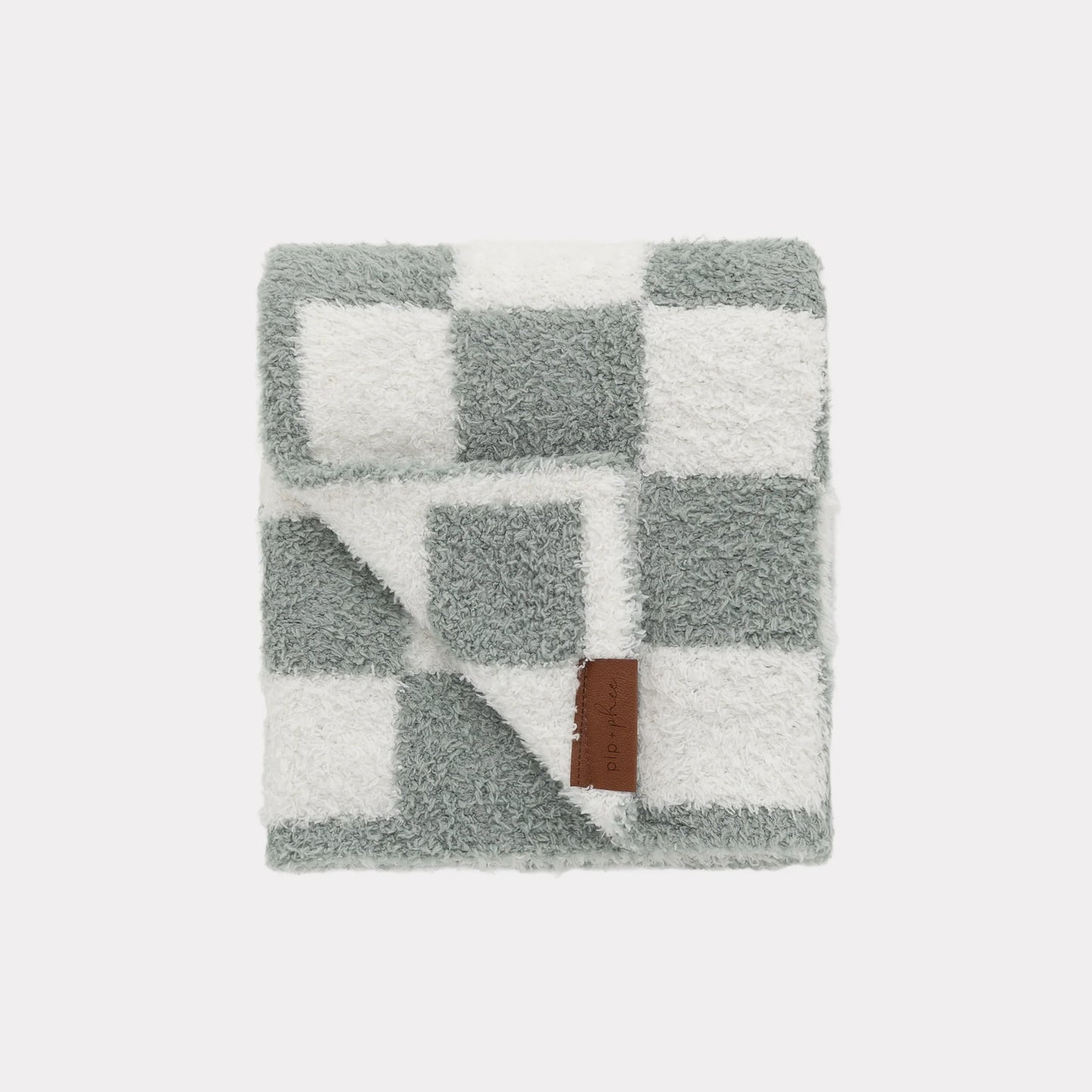 Plush Blanket 30" x 40" | Meadow Check
