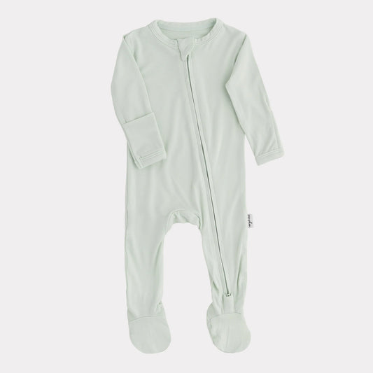Bamboo Footed Sleeper | Mint