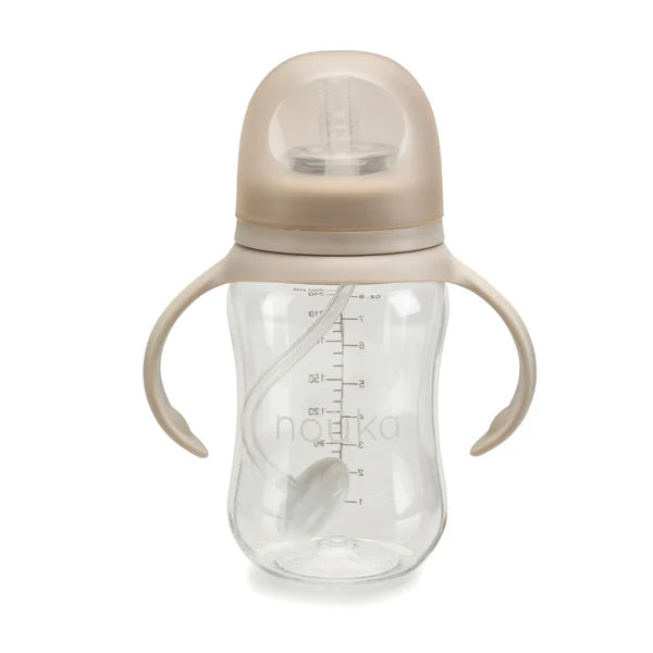 Transitional Sippy/Weighted Straw Cup | Soft Sand