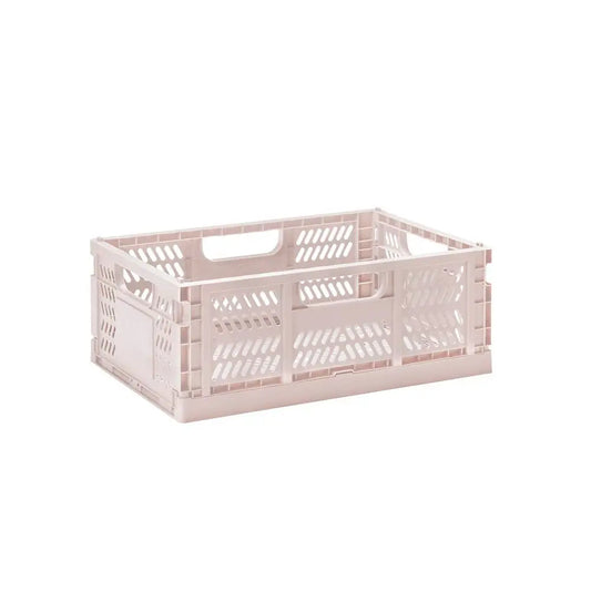 Modern Folding Crate | Pink
