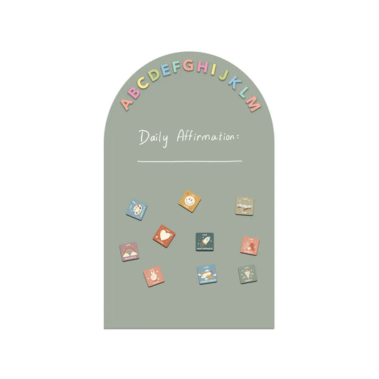 ** New backing || Magic Playwall - Original Arch Magnetic Wall Decal | Sage Green