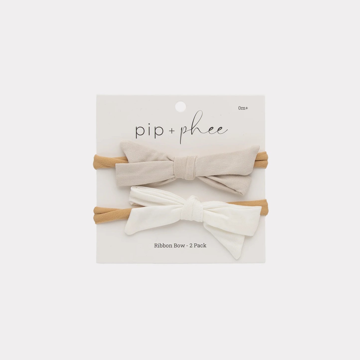 Bows | 2 Pack | Sand + White