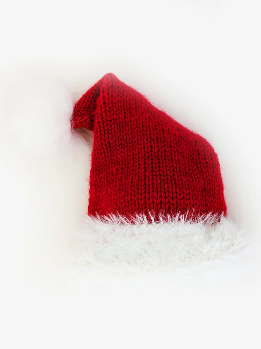 Furry Santa Beanie Hat