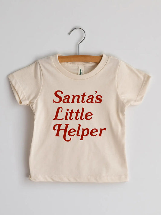 Santa's Little Helper Organic Tee