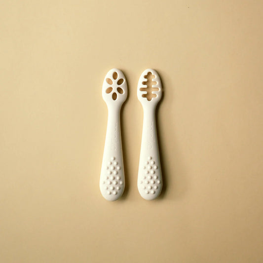 Pack of 2 Learning spoons | Shell