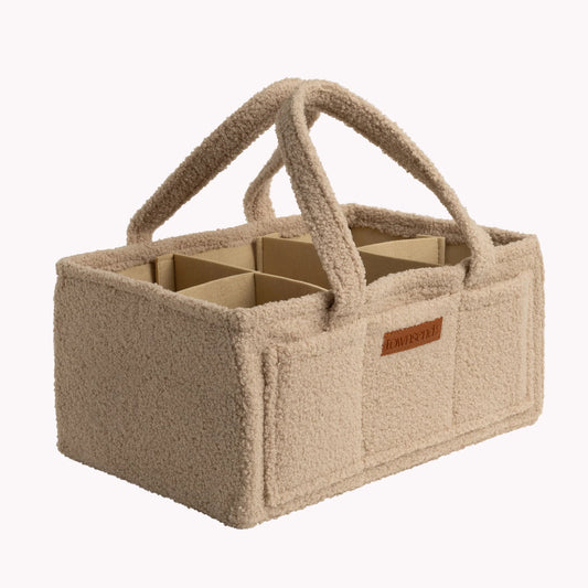 Teddy Diaper Caddy | Teddy Taupe