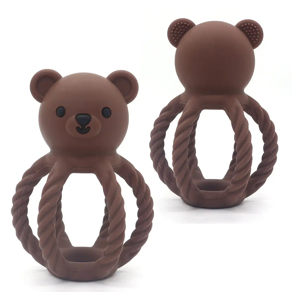 Teddy the Teething Bear | Chocolate