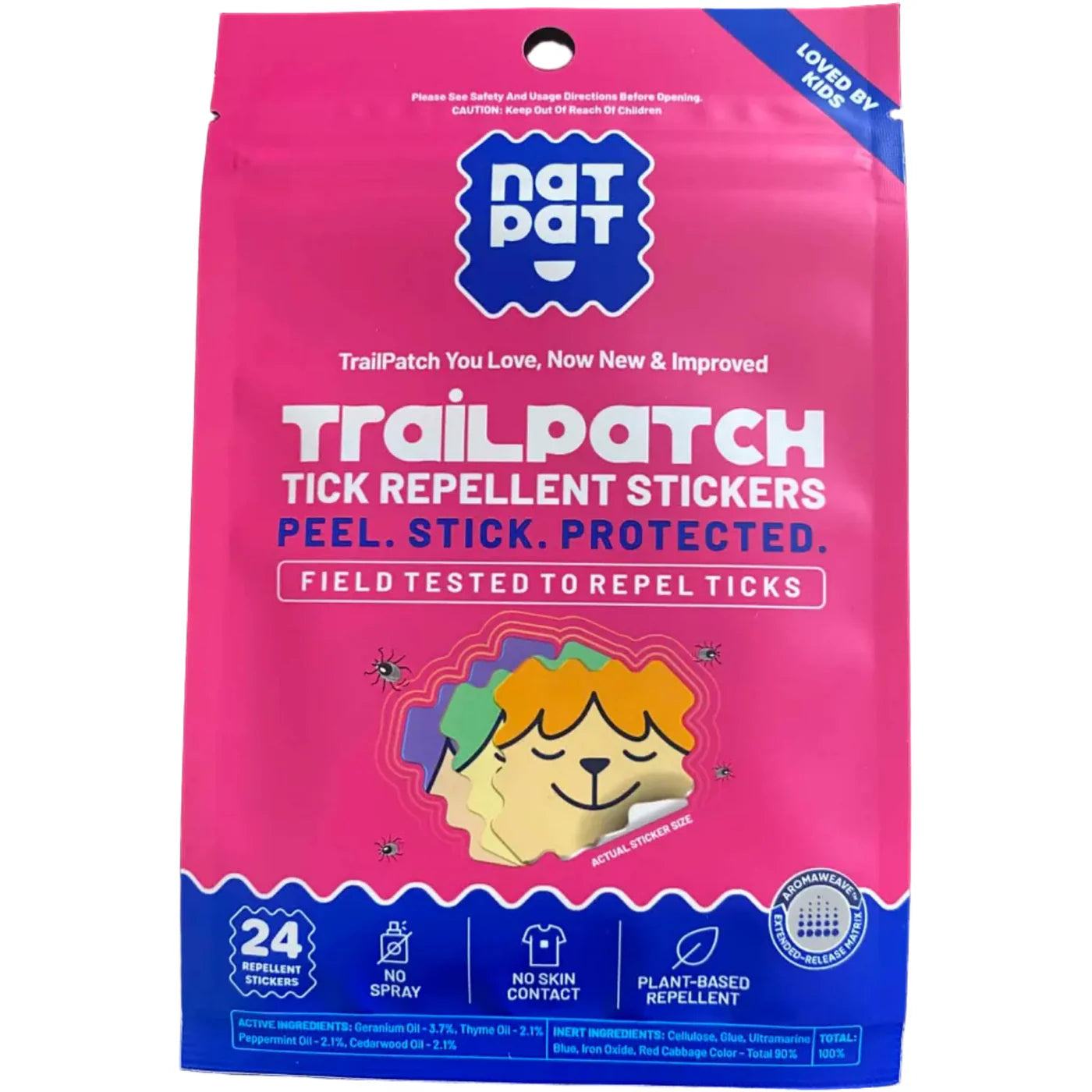 Tick Repellent Stickers (24 pack)