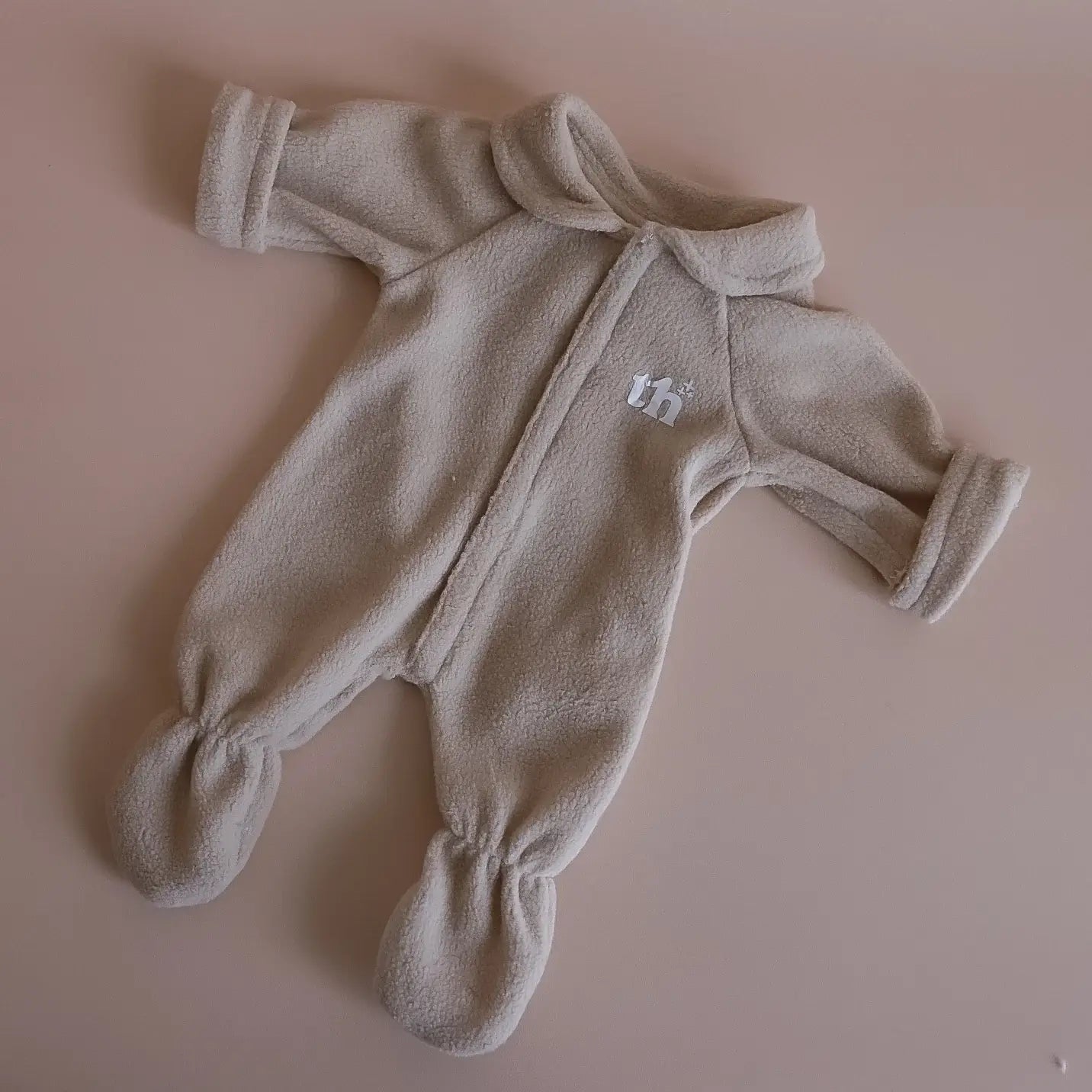 Tiny Harlow Doll Onesie | Taupe