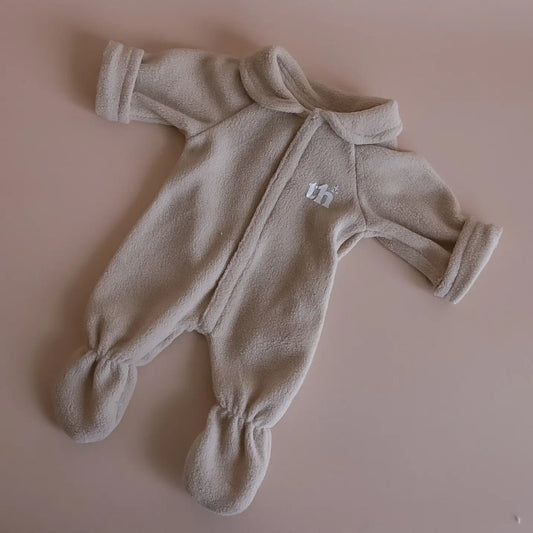 Tiny Harlow Doll Onesie | Taupe