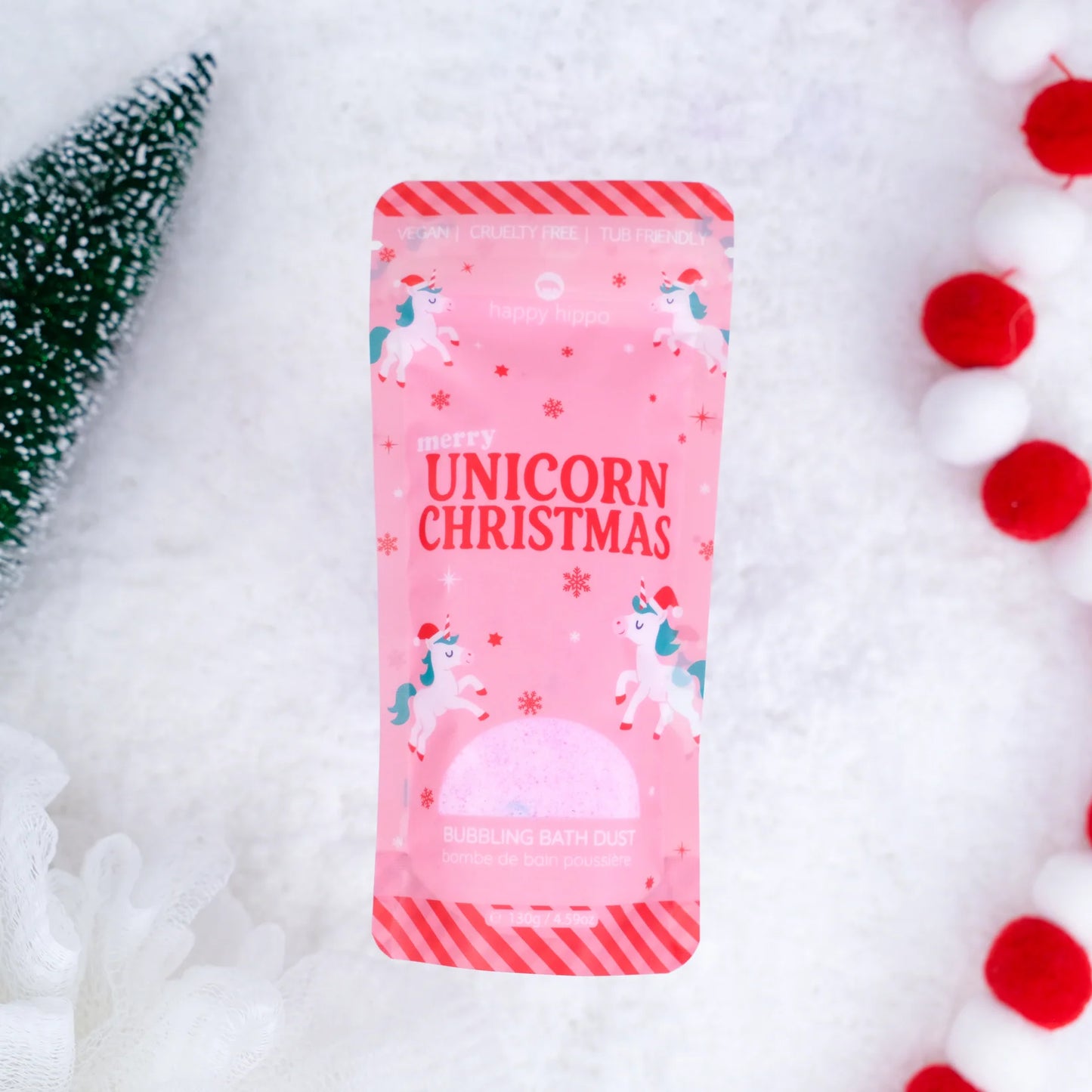 Unicorn Christmas Dust - Bath Dust with Mini Bath Bombs