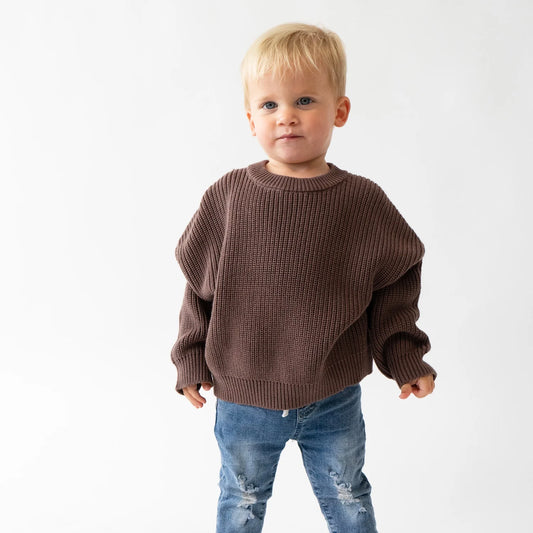 Knit Sweater | Walnut