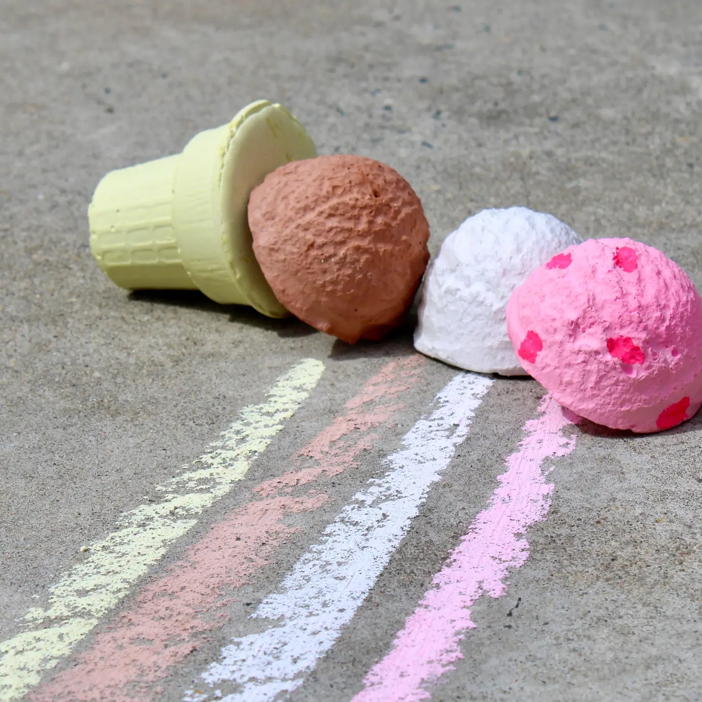 Sidewalk Chalk | Neapolitan Ice Cream