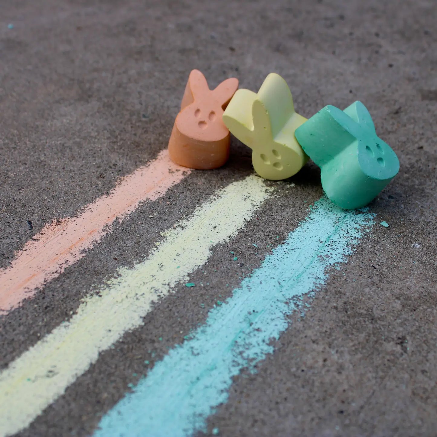Sidewalk Chalk | Bunnies