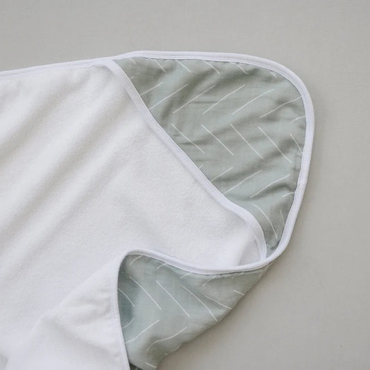 Muslin Hooded Towel | Desert Sage