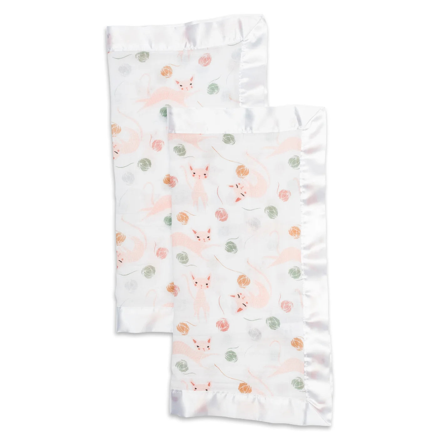 Cotton Security Blankets | Kitty